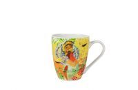 Mug with handle Urban Bird colour D8x10 H9