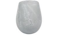 Vase Liz sphere ice white D18 H22