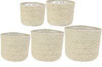 Pot set of 5 Maartje jute D20 H18