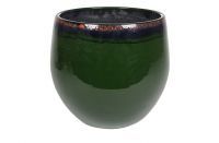 Pot Charlotte green D33 H30