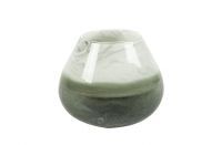 Vase Jazz marble green D19 H16