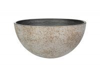 Bowl Nova concrete gold D25 H12