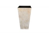 Vase Nimar concrete gold D33 H65