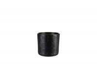 Pot Sil matt black D13 H13