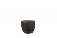 Pot Rinca shiny black D15 H13