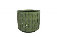 Pot Stian moss green D25 H22