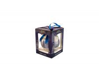 Giftbox ball Grachtenhuis blue gold 0.87L