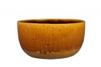 Bowl Jolin ocher D28 H13