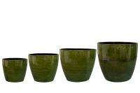 Pot set of 4 Alisa moss D39 H34