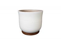 Pot Jayla white D22 H20