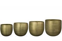 Pot set of 4 Rowen new green D42 H41