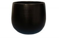Pot Isabel black D22 H20