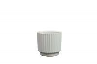Pot Siebe white D8 H7