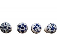 Display box bottle stopper Delft colour D27x18 H7 4 assorted