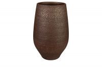 Pot tall Norell velvet brown D23 H36