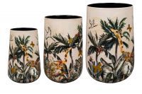 Vase set of 3 Safari dream D20 H29