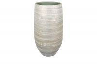 Pot tall Joyce shiny olive D31 H68